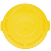 Rubbermaid Lid for 32 Gallon BRUTE Container - Yellow